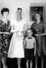 Jocelyn Marie Hillbrick (bride) with her sisters Lesley, Elizabeth & Brother Jeffrey Hillbrick